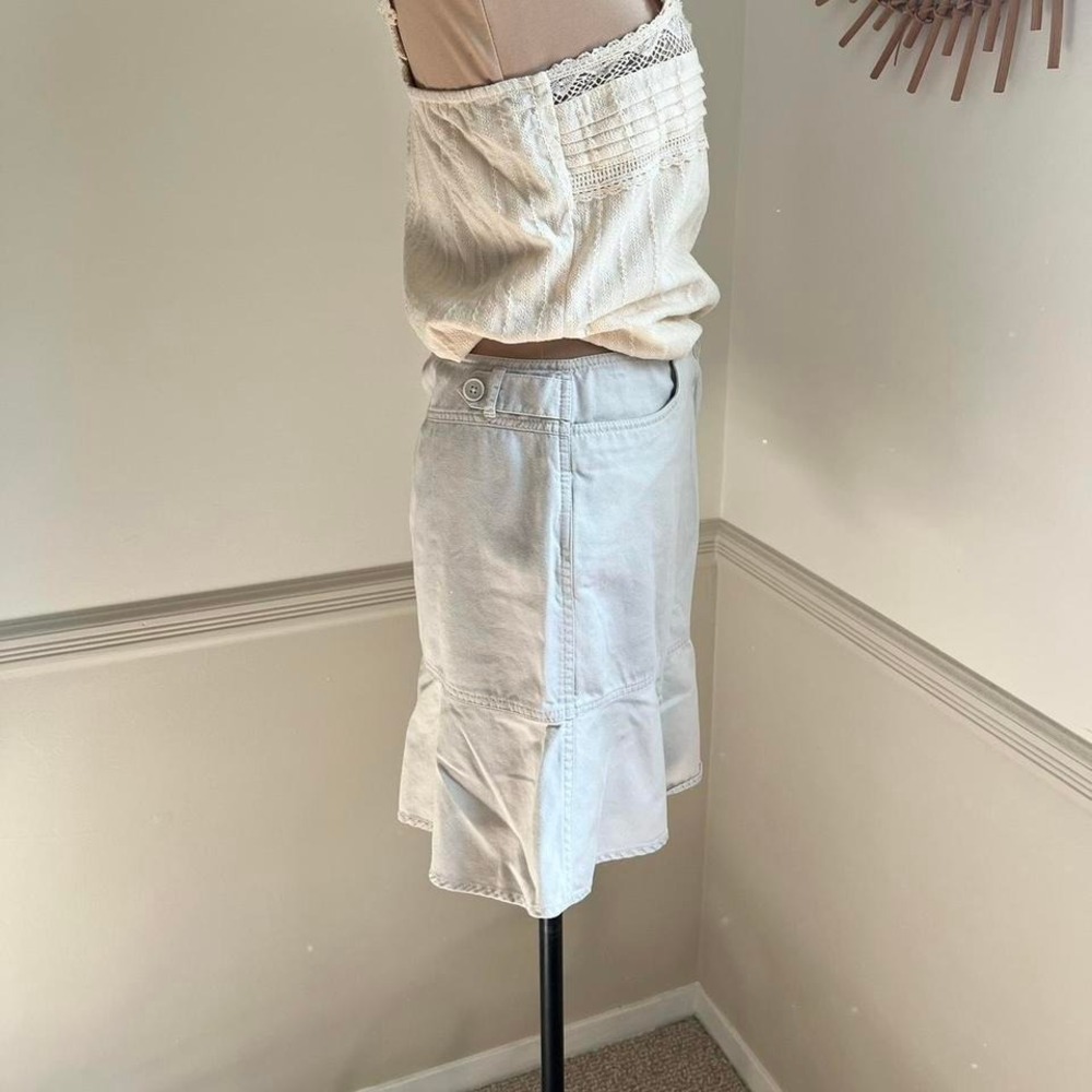 Vintage Y2K Loft Khaki Mini‎ Skirt - Picture 3 of 5